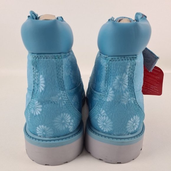 Timberland 6 IN Classic Boots Blue Floral - Picture 5 of 12